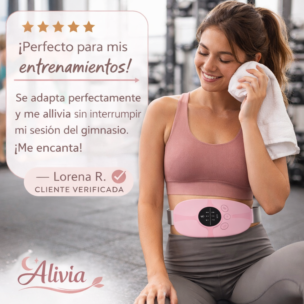 Cinturón Menstrual de Calor y Masaje